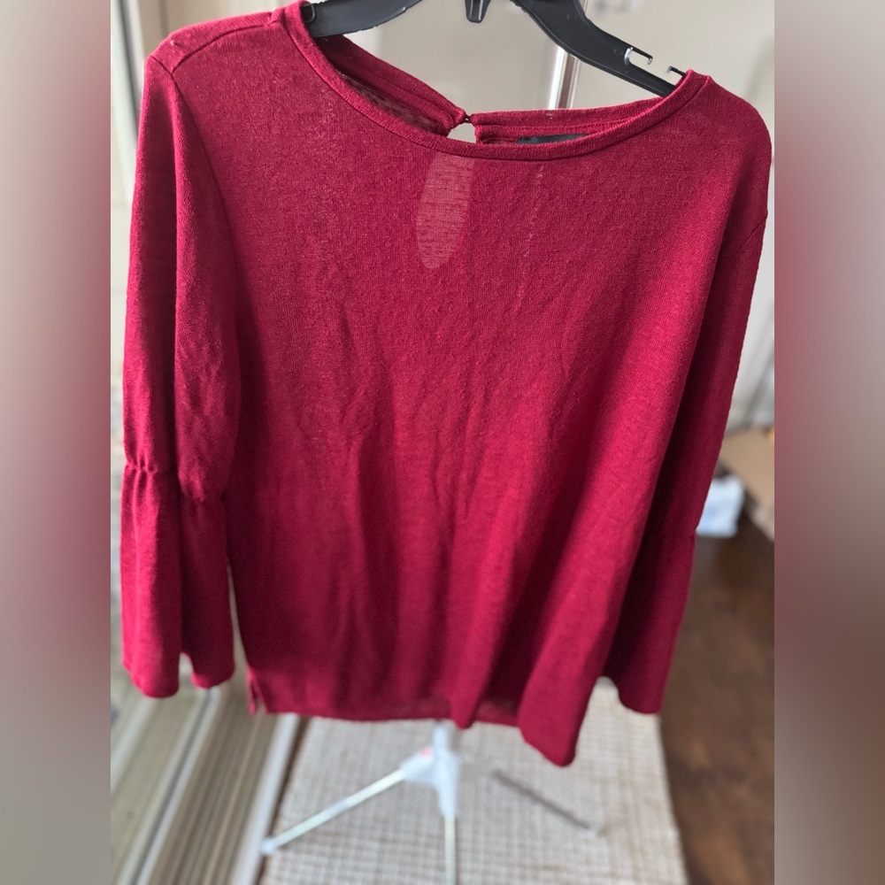 Sanctuary Women’s red sweater size large Nordstrom